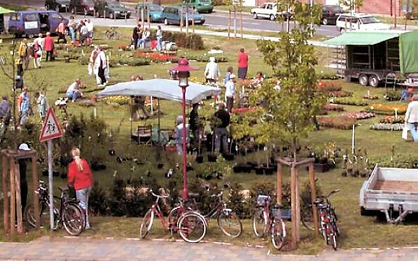 Blumen- und Pflanzenmarkt in Müllrose, Foto: Thomas Kühl, Lizenz: Thomas Kühl