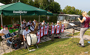 Der Musikverein Müllrose e.V. spielt am Oder-Spree-Kanal, Foto: Lutz Boltz, Lizenz: Haus des Gastes Müllrose