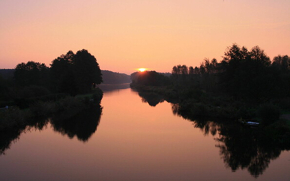 Das Angelparadies Oder-Spree-Kanal bei Müllrose, Foto: Romy Werner, Lizenz: Stadt Müllrose/ Haus des Gastes