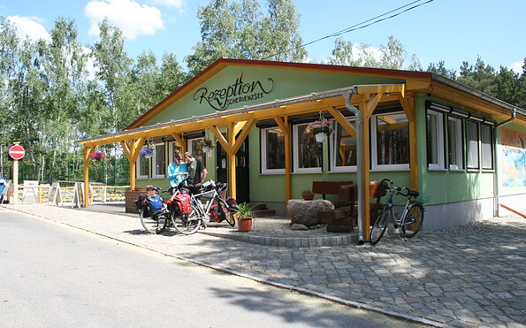 Regenbogenstraße am Campingplatz Schervenzseee, Foto: Campingplatz Schervenzseee, Lizenz: Campingplatz Schervenzseee