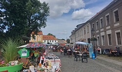 Trödeln durch die Stadt