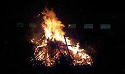 Osterfeuer Stadt Fehrbellin