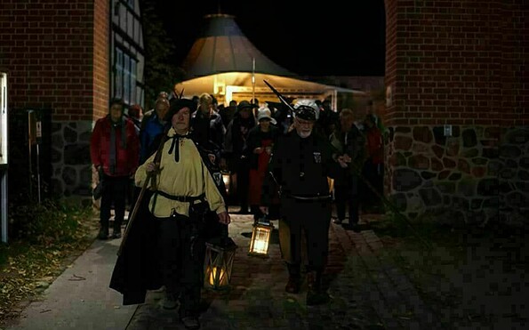 Nachtwächterführung, Foto: Burg Storkow JJ, Lizenz: Burg Storkow JJ