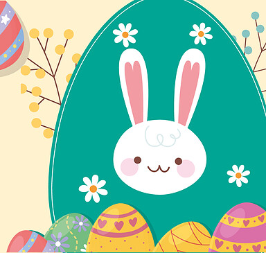 Osterbasteln Stadtbücherei Fehrbellin