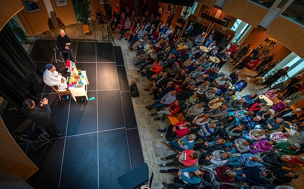 Bühne im Paul-Wunderlich-Haus in Eberswalde, Foto: Steffen Groß
