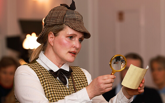 Sherlock darf nicht sterben - Krimi-Dinnertheater in der Orangerie