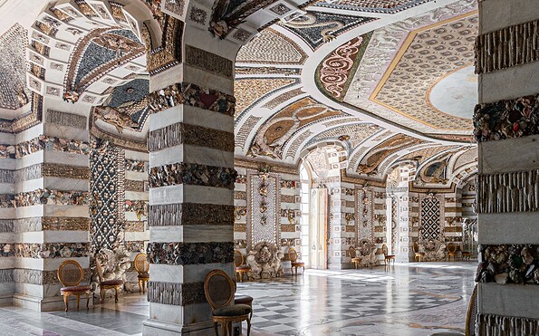 Grottensaal im Neuen Palais, Foto: Kevin Mu, Lizenz: SPSG