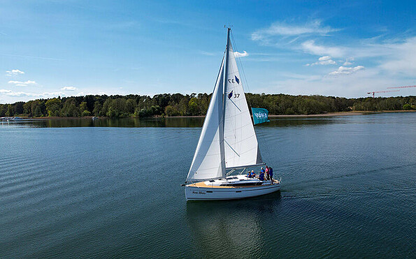 Mitsegeln auf dem Scharmützelsee, Foto: Steffen Lelewel, Lizenz: AHOI Mitsegeln