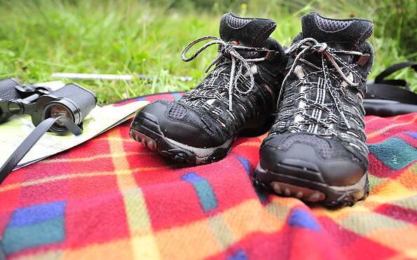 Wanderschuhe, Foto: Dana Klaus, Lizenz: Tourismusverband Dahme-Seenland e.V.