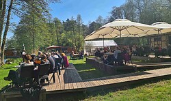 Brunch im River Café am Molchowsee