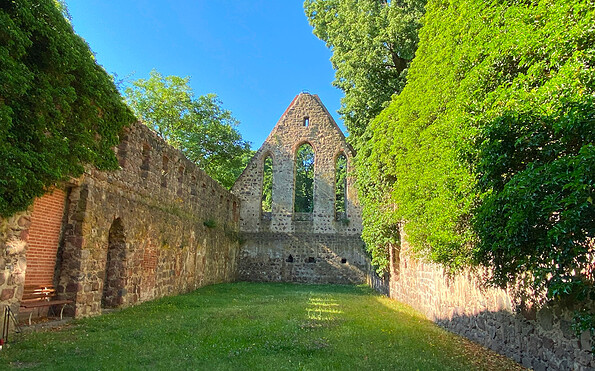 Dormitorium, Foto: Elisabeth Kluge, Lizenz: Tourist-Information Zehdenick