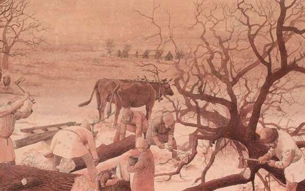 Foto: Zeichnung: Flemming Bau, Lizenz: BLDAM