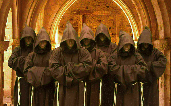 The Gregorian Voices, Foto: Pressefoto, Lizenz: muhsik agentur Ltd. &amp; Co. KG
