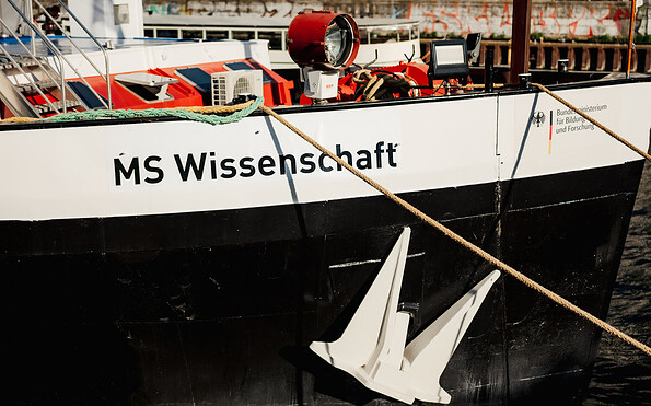MS Wissenschaft auf Deutschlandtour, Foto: Ilja C. Hendel / Wissenschaft im Dialog