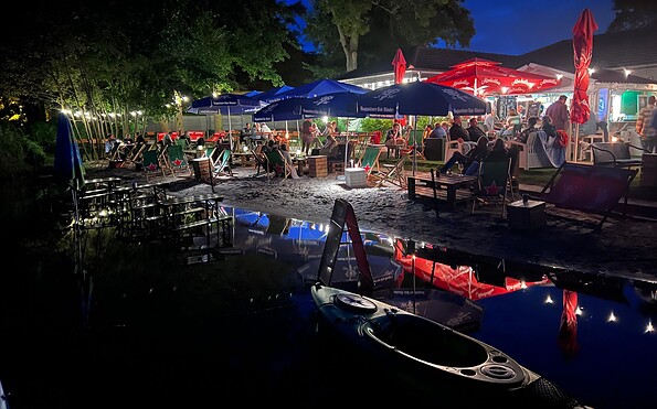 Beachbar, Foto: Tourismusverein Scharmützelsee, Lizenz: Tourismusverein Scharmützelsee