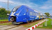 Mireo Plus - Wasserstofftriebwagen für die Niederbarnimer Eisenbahn, Foto: Christian Bedeschinski, Lizenz: NEB Niederbarnimer Eisenbahn