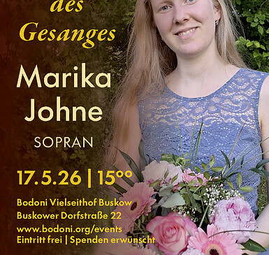 Auf Flügeln des Gesanges — Marika Johne, Sopran