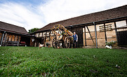 Willkommen im "Kutschenmuseum" Jürgen Bohm, Foto: Stefan Escher, Lizenz: Gemeinde Schorfheide