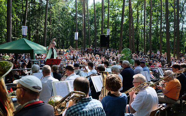 Jahresfest Waldkirche, Foto: Hoffnungstaler Stiftung Lobetal