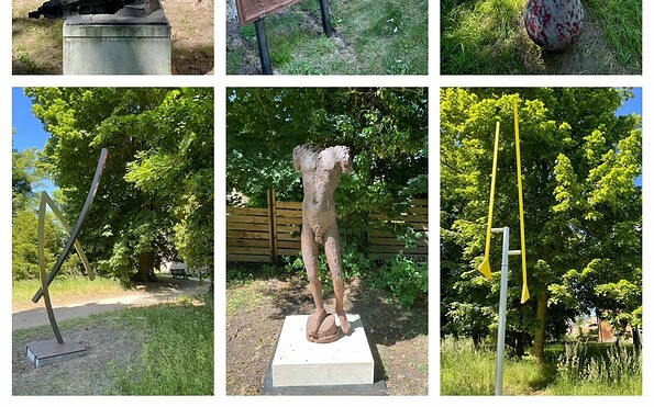 Skulpturengarten Wandlitz, Foto: Lucas Ludewig, Lizenz: Evangelische Kirchengemeinde Basdorf-Wandlitz-Zühlsdorf