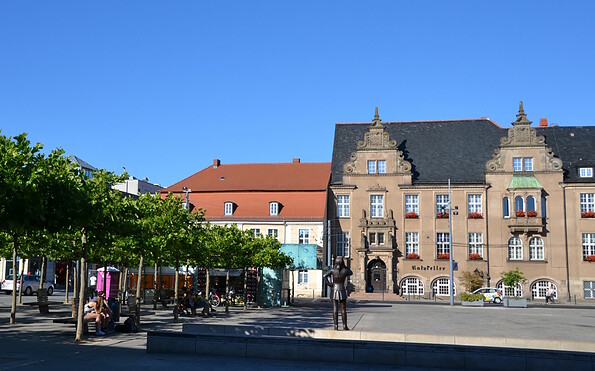 Marktplatz Eberswalde, Foto: Matthias Schäfer