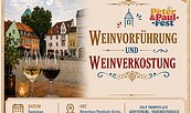 Weinverkostung im Rahmen des Peter und Paul-Festes 2026