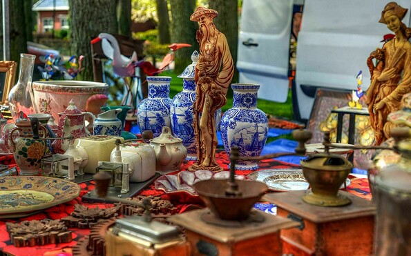 Flohmarkt, Foto: Rudy and Peter Skitterians, Lizenz: pixabay
