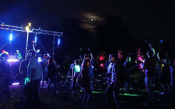Schlosspark-Nacht - Silent Disco, Foto: Andreas Herz, Lizenz: TKO gGmbH