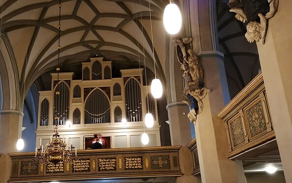 Die Schuke-Orgel in der Paul-Gerhardt-Kirche Lübben., Foto: Dörthe Ziemer, Lizenz: Dörthe Ziemer