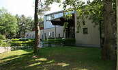 Mehrzweckhalle Zeuthen, Foto: Dana Klaus, Lizenz: Tourismusverband Dahme-Seenland e.V.