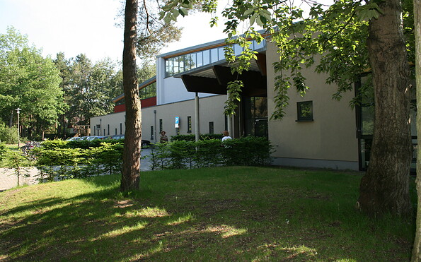 Mehrzweckhalle Zeuthen, Foto: Dana Klaus, Lizenz: Tourismusverband Dahme-Seenland e.V.