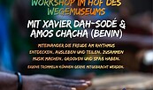 Percussion-Workshop mit der Afro-Band Alino Yes Papa aus Benin