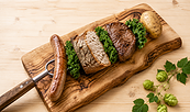 Plakat Schlachtefest Wurstplatte, Foto: pro agro, Lizenz: pro agro