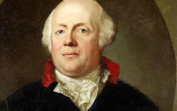 Porträt Friedrich Wilhelms II. von Anton Graff, 1788, Foto: Wolfgang Pfauder, Lizenz: SPSG
