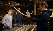 Bogenbauworkshop im Rahmen der Sommerakademie Glashütte, Foto: Jan Wichers, Lizenz: Jan Wichers