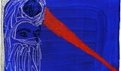 Plakat zur Ausstellung von Prof. Franz Ackermann