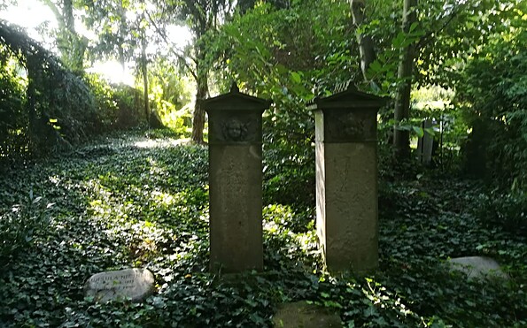 Alter Bornstedter Friedhof und Kirche Bornstedt, Foto: Ulrike Bens, Lizenz: Freunde des Bornstedter Friedhofs e.V.