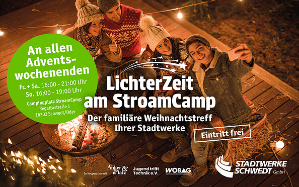 LichterZeit am StroamCamp, Foto: Agentur Kopf an Köpfe, Lizenz: Agentur Kopf an Köpfe