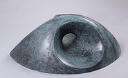 Bronze-Plastik, die ein Auge darstellt, Foto: Gabriele Klose, Lizenz: Kunstverein Glashütte