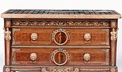 Kommode von Johann Gottlob Fiedler, um 1785, Foto: Roland Handrick, Lizenz: SPSG