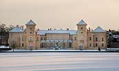 Schloss Rheinsberg im Winter, Foto: Leo Seidel, Lizenz: SPSG