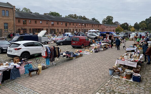 Flohmarkt in Pinnow, Foto: Anja Warning