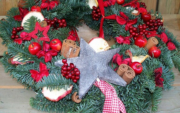 Weihnachtsdeko, Foto: Petra Förster, Lizenz: Tourismusverband Dahme-Seenland e.V.