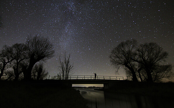 Je dunkler der Himmel, desto heller die Sterne - Erfahren Sie bei diesem Naturparkgespräch mehr über den Wert der Dunkelheit, Foto: Thomas Becker, Lizenz: Thomas Becker
