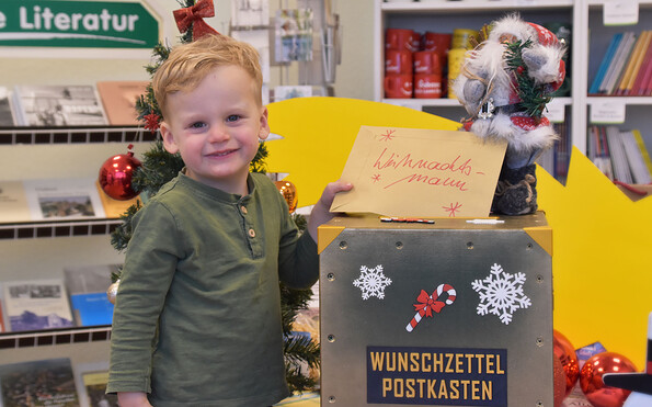 Wunschzettelpostkasten, Foto: Kerstin Geilich, Lizenz: MuT ― Marketing und Tourismus Guben e.V.