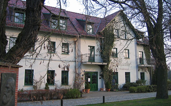 Außenansicht des Landgasthofes zum Mühlenteich, Foto: Kathleen Brandau, Lizenz: Gemeinde