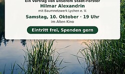 Vortrag:Wasser und Wald