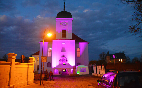 Schlosskirche Altlandsberg, Foto: Stephen Ruebsam, Lizenz: Märkische S5-Region e.V. / Stephen Ruebsam