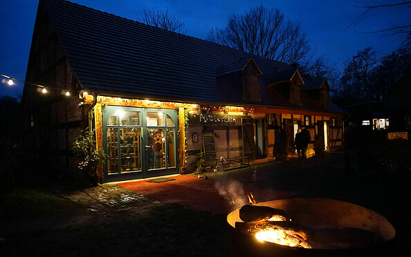 Weihnachtliche Stimmung in Glashütte, Foto: Tourismusverband Fläming e.V.
