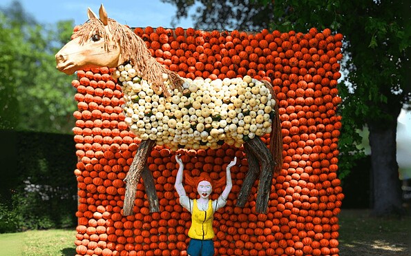 Kürbisausstellung-Klaistow-2025-Pippi-Langstrumpf, Foto: Winkelmanns Hof Klaistow GmbH, Lizenz: Winkelmanns Hof Klaistow GmbH
